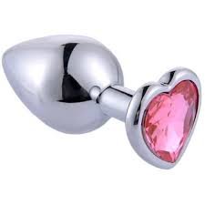 PLUG CORAZON CHICO ROSA