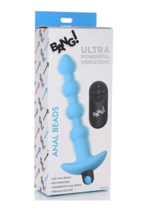 ANAL BEAD VIBRATING BLUE
