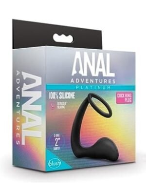 ANAL ADVERNTURES COCK RING PLUG