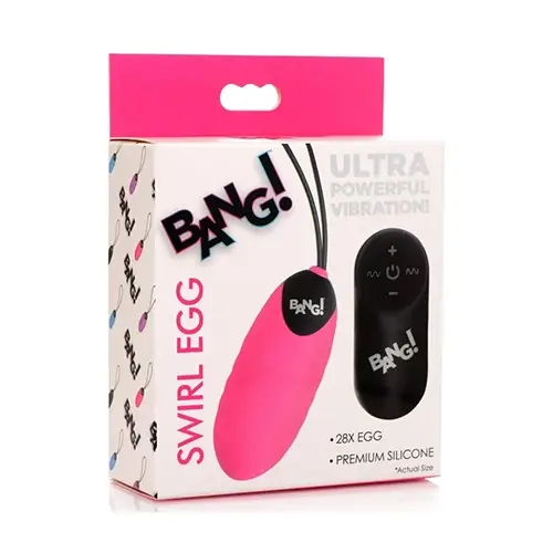 Bang swirl egg pink